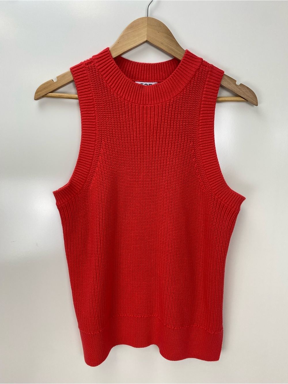 525 America Ribbed Knit Tank - Red